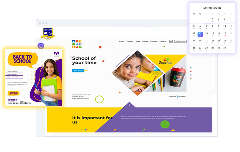 Let us Design your School Website! Let us Design your School Website!